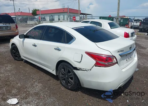 2013 Nissan Altima 2.5 S from USA, damaged, VIN 1N4AL3AP0DN513790
